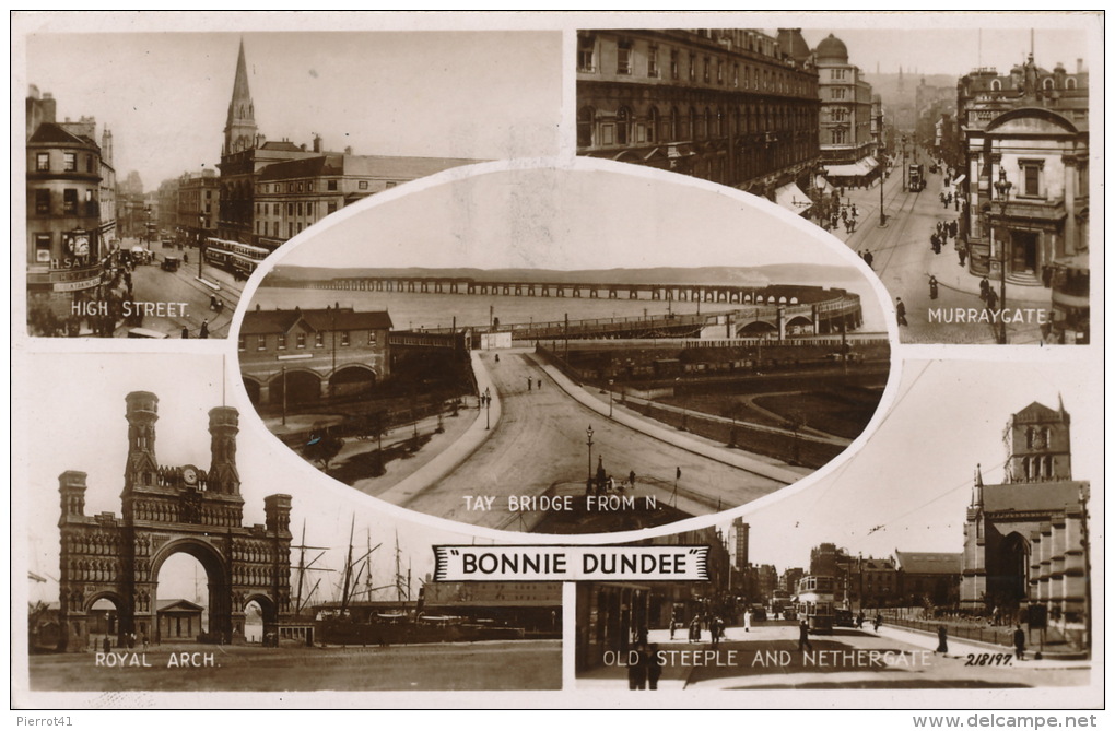 ROYAUME UNI - SCOTLAND - BONNIE DUNDEE - Several Views - Angus