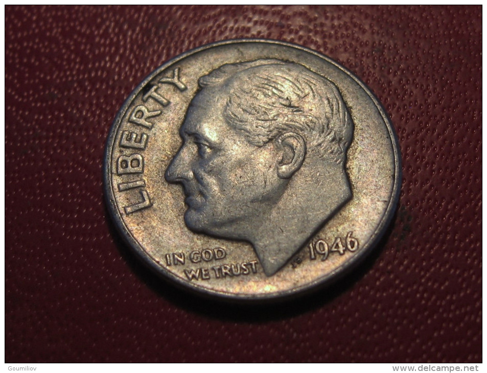 Etats-Unis - One Dime 1946 Roosevelt 4796 - 1946-...: Roosevelt