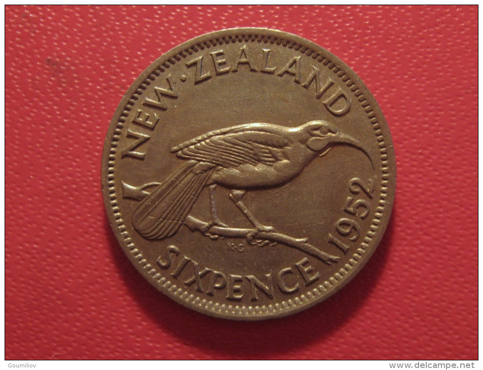 Nouvelle-Zélande - 6 Pence 1952 George VI 5326 - Nieuw-Zeeland