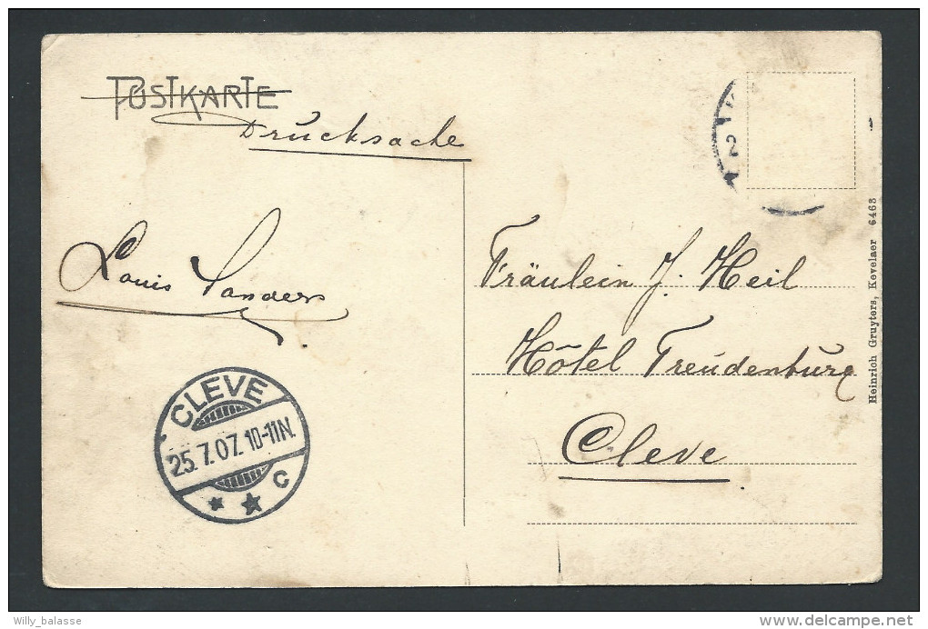 CPA - Allemagne - Gruss Aus KEVELAER - Fantaisie - Trefle - Chance - 1907   // - Kevelaer