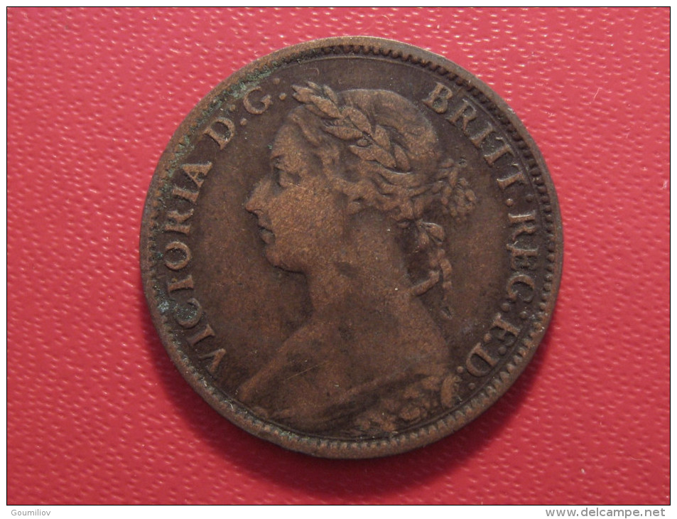 Grande-Bretagne - UK - Farthing 1894 Victoria 6044 - B. 1 Farthing