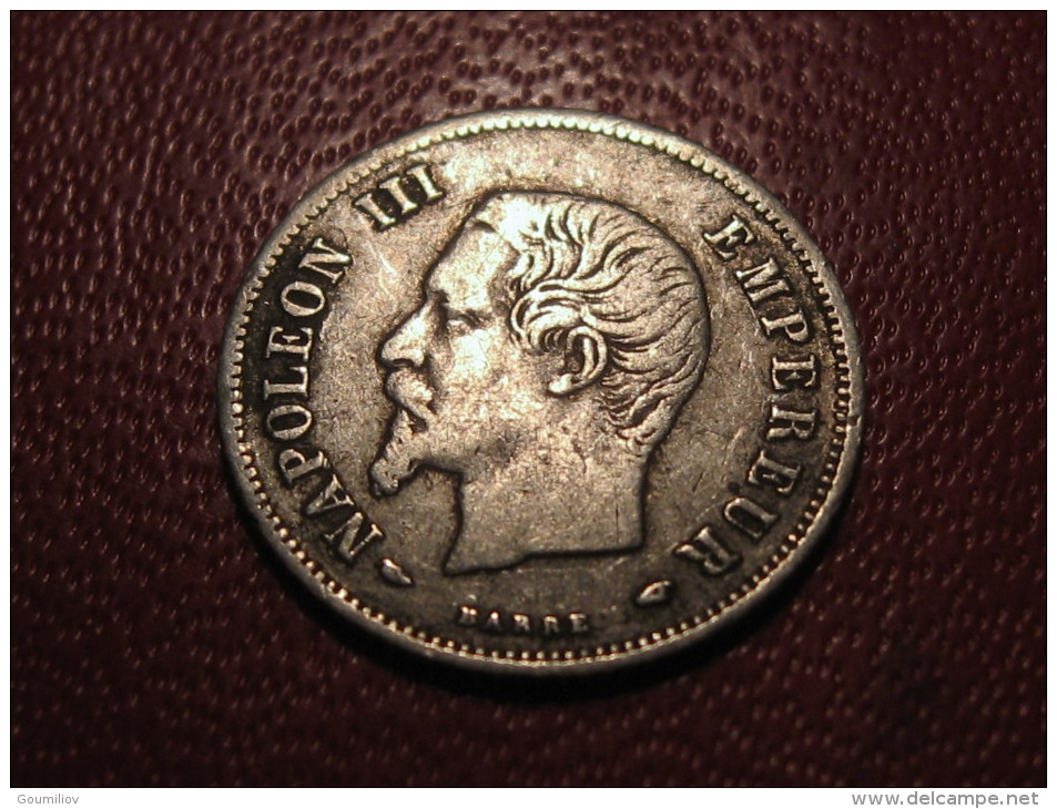 20 Centimes 1853 A Paris Napoléon III 3376 - 20 Centimes