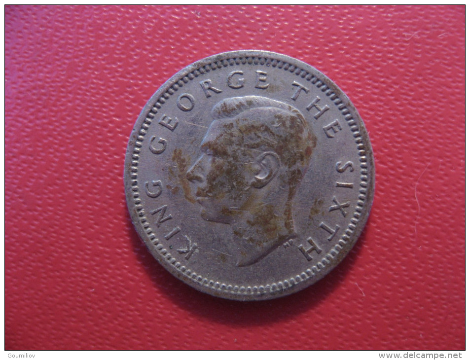 Nouvelle-Zélande - 3 Pence 1948 George VI 5343 - Nuova Zelanda
