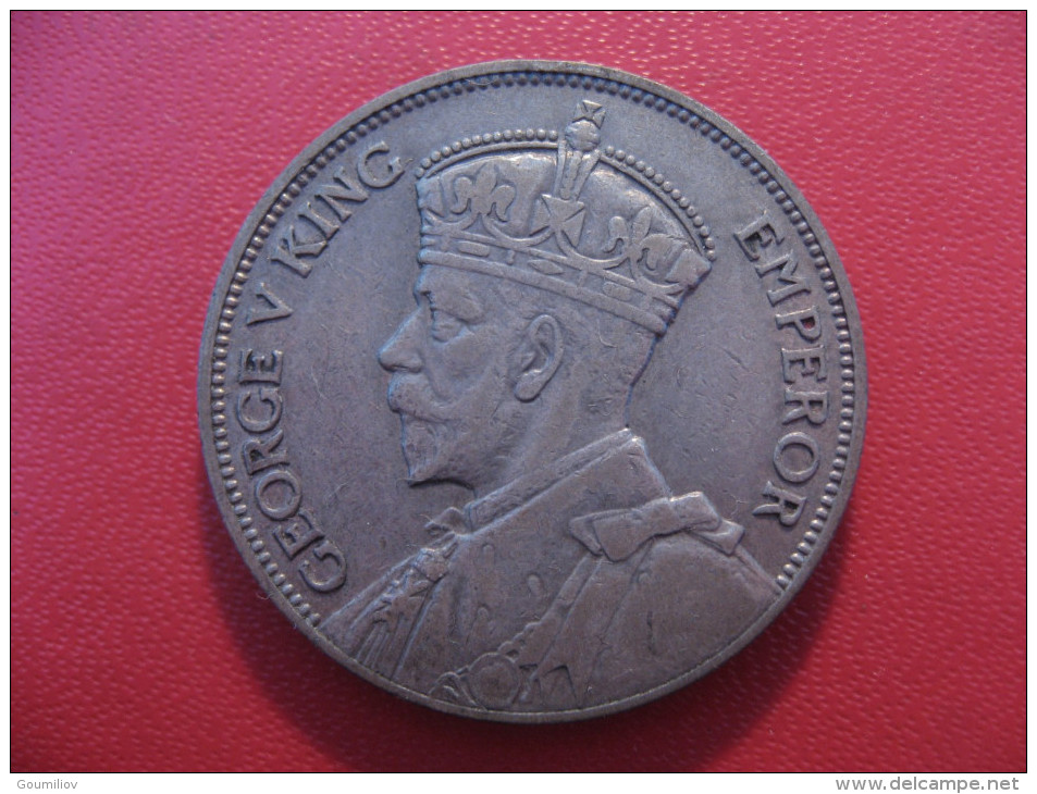 Nouvelle-Zélande - One Florin 1934 George V 5379 - New Zealand