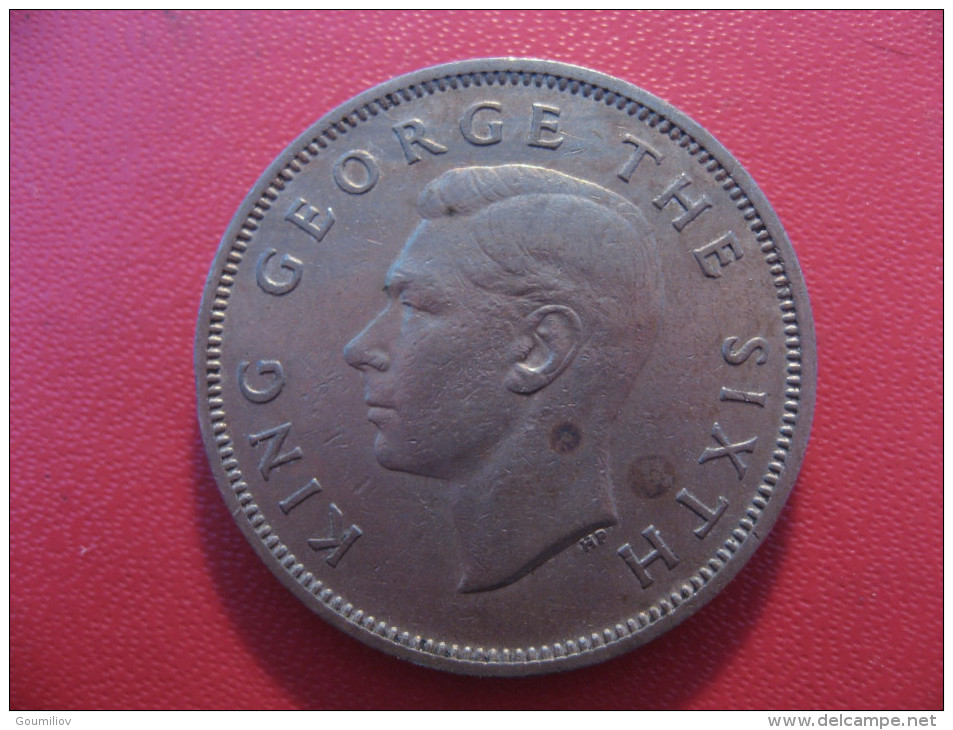 Nouvelle-Zélande - One Florin 1951 George VI 5367 - Nueva Zelanda