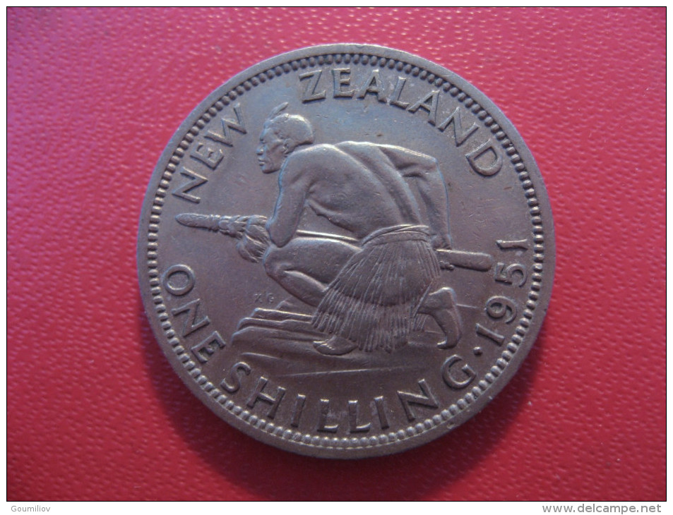 Nouvelle-Zélande - One Shilling 1951 George VI 5355 - Nueva Zelanda