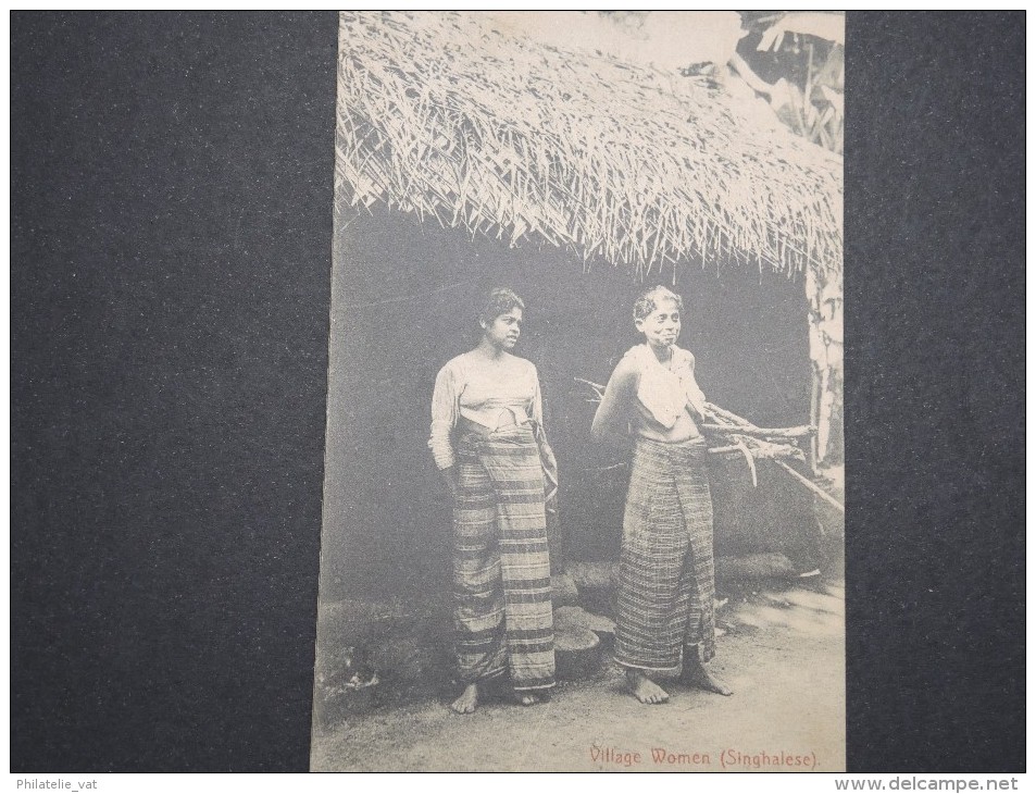 CEYLAN - Village Singhalese Woman - à Voir  P 14411 - Sri Lanka (Ceylon)