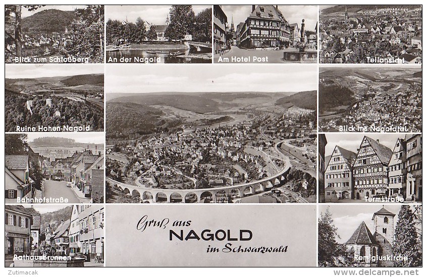 Nagold - Mehrbild 1965 - Nagold