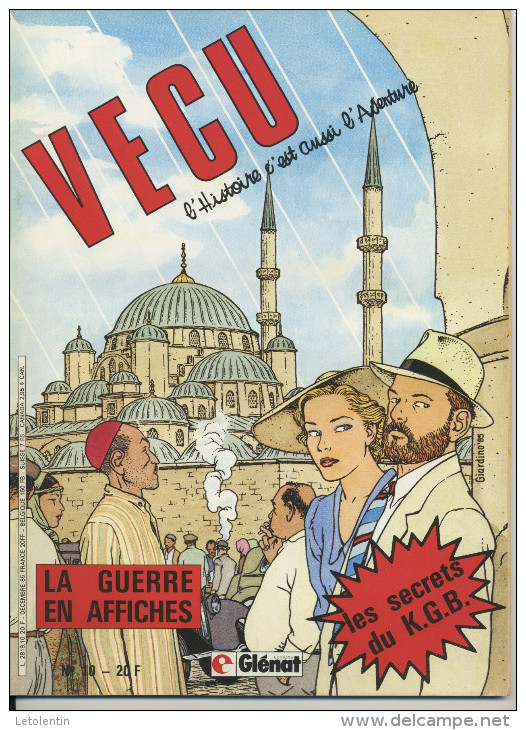 MAGAZINE Bandes Dessinées    -  VECU N° 10 - Vécu