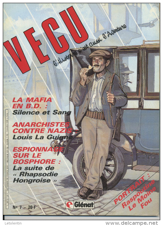 MAGAZINE Bandes Dessinées    -  VECU N° 7 - Vécu