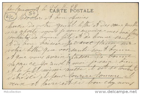 57 FAULQUEMONT / Avenue De La Gare / CARTE RARE - Faulquemont