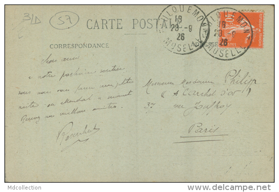 57 FAULQUEMONT / Rue De Nancy / CARTE RARE - Faulquemont