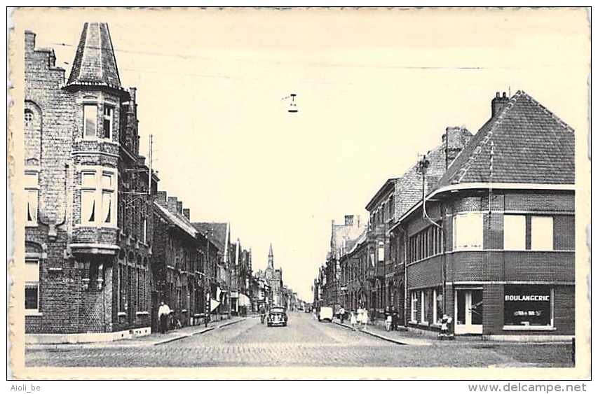 Nieuwpoort Langestraat. - Nieuport Rue Longue. - Nieuwpoort