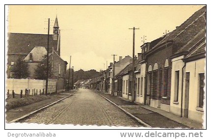 SCHOTEN: Schoten-deuzeld Cruyninghestraat En Kerk - Schoten