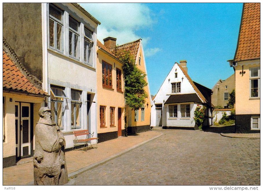 1 AK Dänemark * Die Historische Altstadt Von Aabenraa Mit Dem Vægterpladsen (Wächterplatz) - Danemark