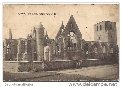 NIJLEN:  De Kerk (uitgebrand In  1914) - Nijlen