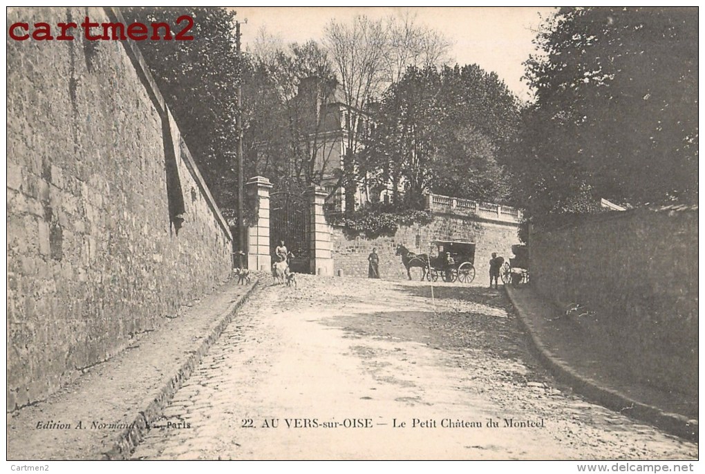 AUVERS-SUR-OISE LE PETIT CHATEAU DU MONTCEL 95 VAL D'OISE - Auvers Sur Oise