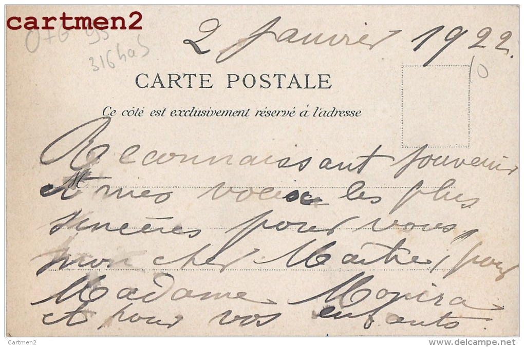 MONTGEROULT LA PLAINE BERGER TROUPEAU DE MOUTONS 95 VAL D'OISE 1900 - Altri & Non Classificati