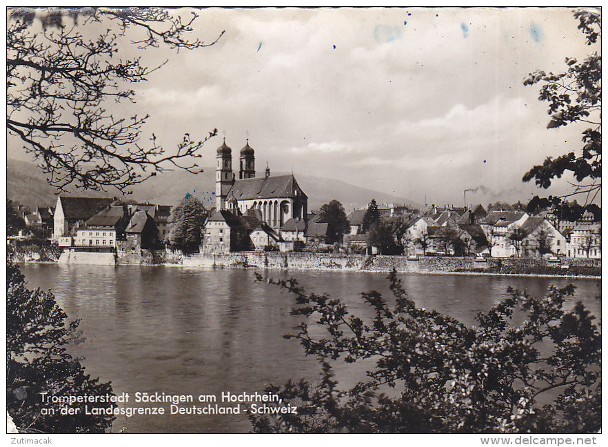 Sackingen Am Hochrhein An Der Grenze Deutschland - Schweiz 1965 - Bad Saeckingen
