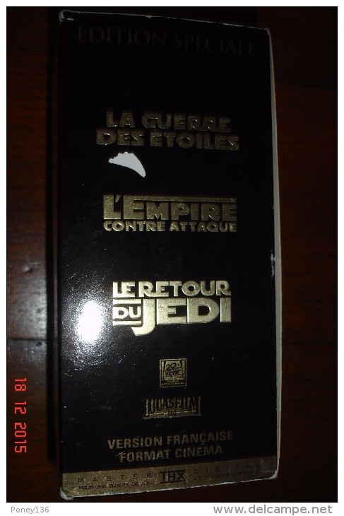 La Trilogie Srar Wars Ed Spéciale.Lucas Film Ltd.Version Française Format Cinéma.THX Master Digital. - Science-Fiction & Fantasy