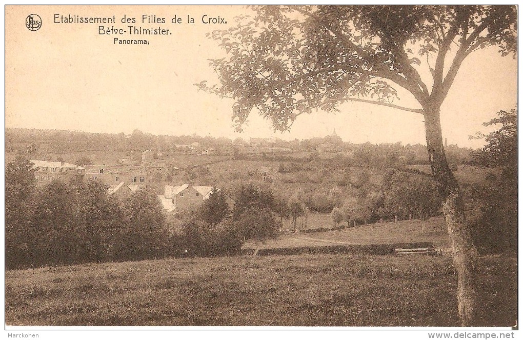 Bèfve -Thimister (4890) : Etablissement Des Filles De La Croix - Panorama. CPA. - Thimister-Clermont