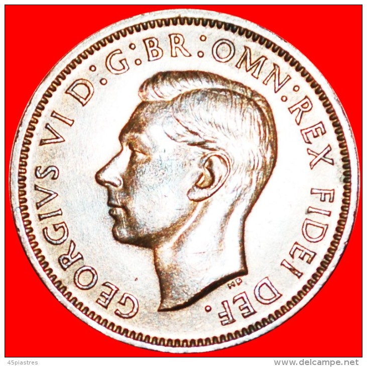 &#9733;WREN WITHOUT IND IMP: UNITED KINGDOM&#9733;FARTHING 1952 MINT LUSTER! LOW START&#9733;NO RESERVE!GEORGE VI(1937-1 - B. 1 Farthing