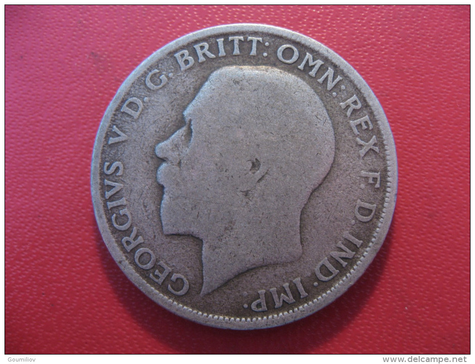 Grande-Bretagne - UK - One Florin 1920 George V 4835 - J. 1 Florin / 2 Schillings