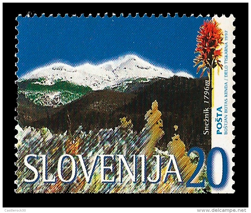 E)1997 SLOVENIA, SNEZNIK MOUNTAIN, LANDSCAPE, MNH - Slovenia