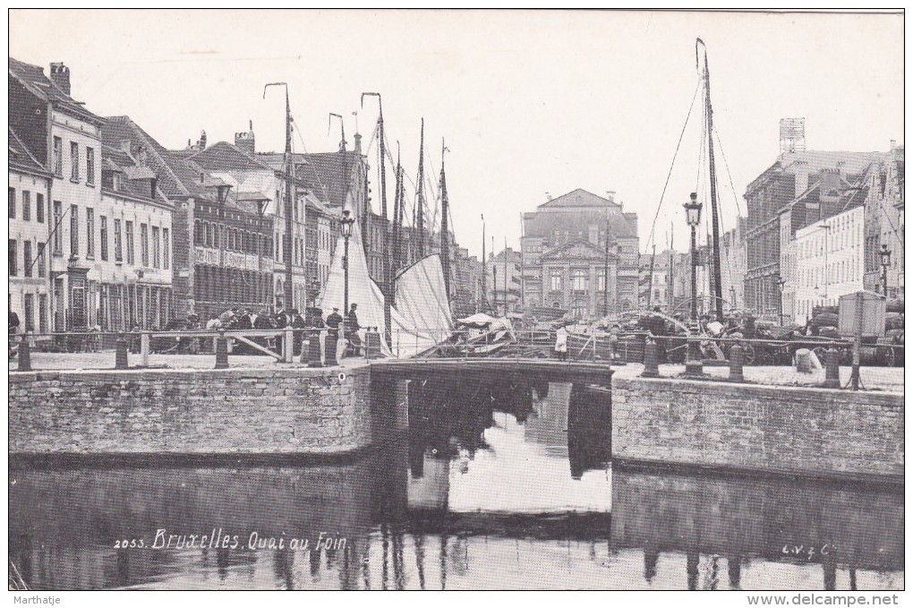 2053 Bruxelles - Quai Au Foin - Transport (sea) - Harbour