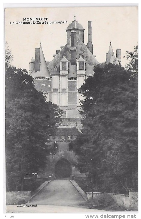 MONTMORT - Le Château, L'entrée Principale - Montmort Lucy