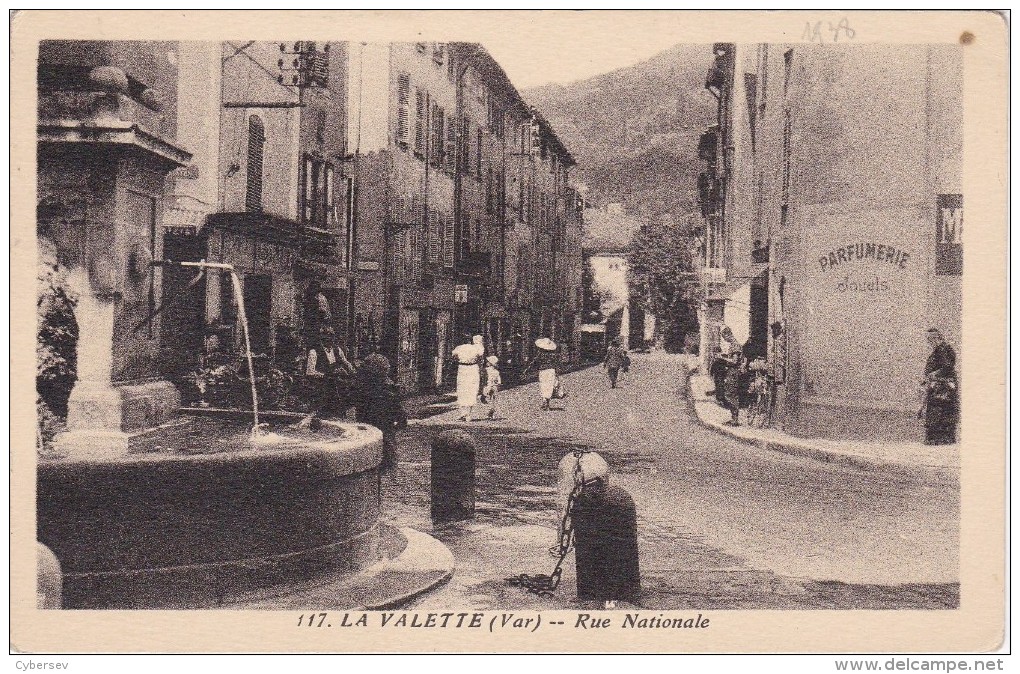 LA VALETTE - Rue Nationale - Fontaine - Parfumerie - Commerces - Animé - La Valette Du Var