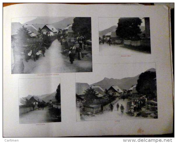 SOUVENIR DES MANOEUVRES ALPINES 1912 75° R I ROYANS VERCORS UBAYE AIGUES BLANCHES GUIL RECUEIL DE 105 HELIOGRAVURES