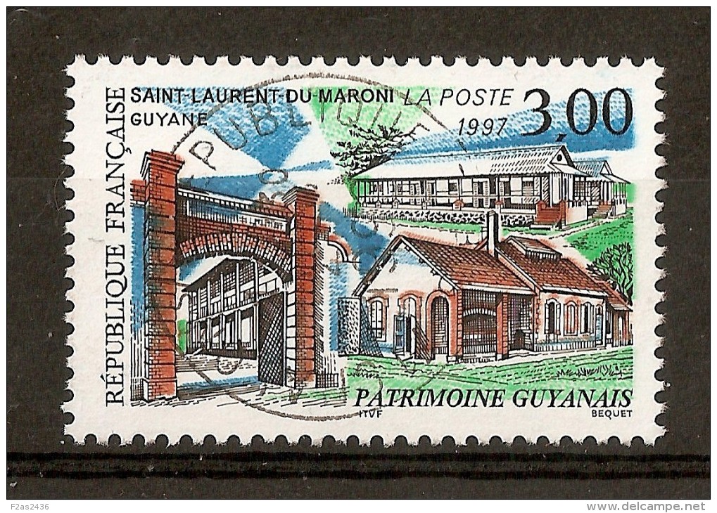 1997 - N°3048 Patrimoine Guyanais - Used Stamps