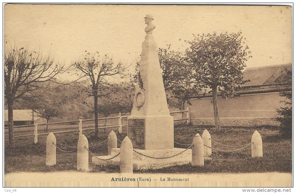 Eure : Arnières, Le Monument - Other & Unclassified