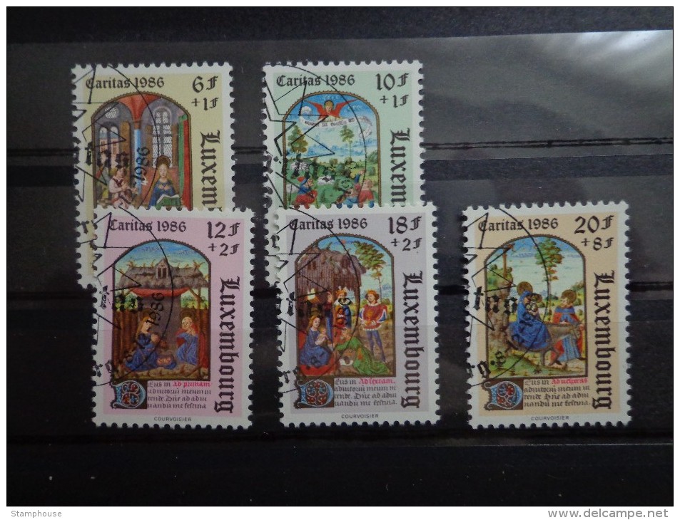 LUXEMBOURG- Luxemburg  Serie 1113- 1117  Used-gebruikt - Used Stamps