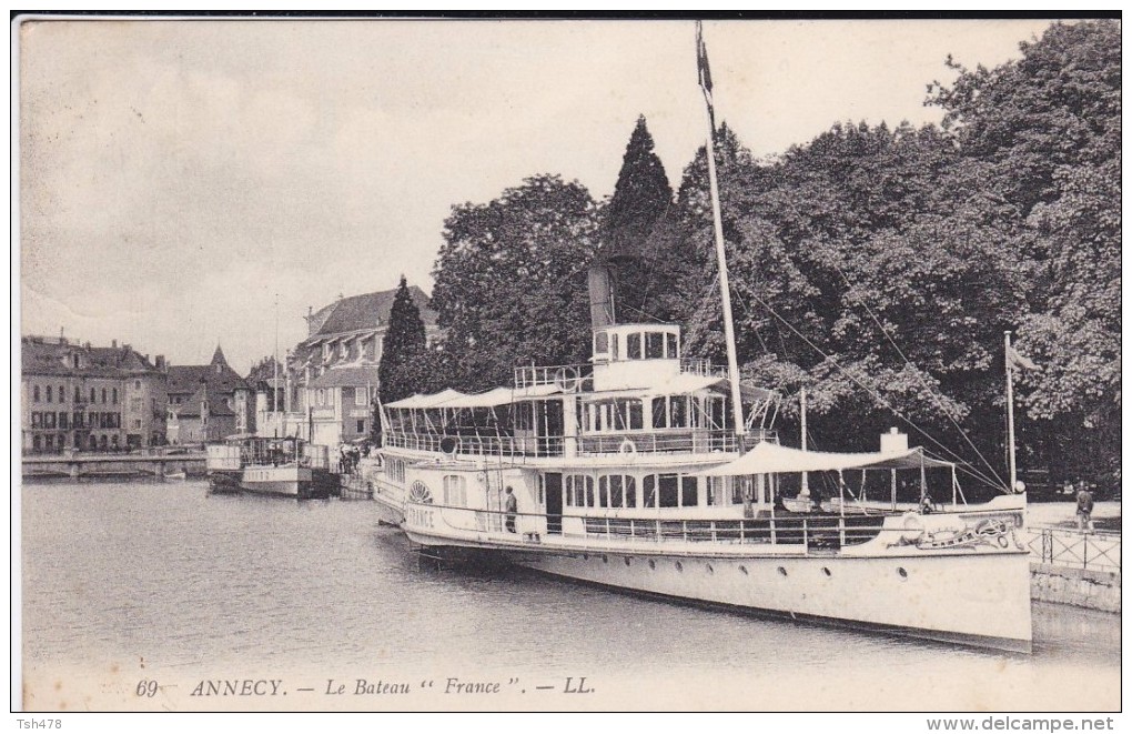 74---ANNECY---le Bateau "Françe"---voir 2 Scans - Annecy