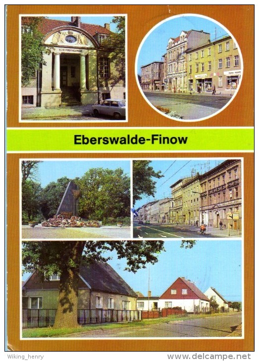 Eberswalde Finow - Mehrbildkarte 1 - Eberswalde