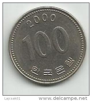 Korea South 100 Won 2000. - Korea (Zuid)