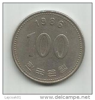 Korea South 100 Won 1986. - Corea Del Sud