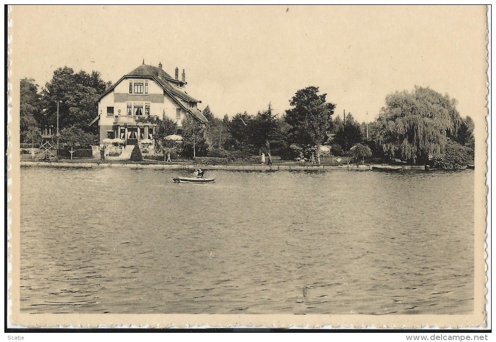 Overmere.   -   L'Hôtel Welcome   -   Lac De Donck  -   1959 - Berlare