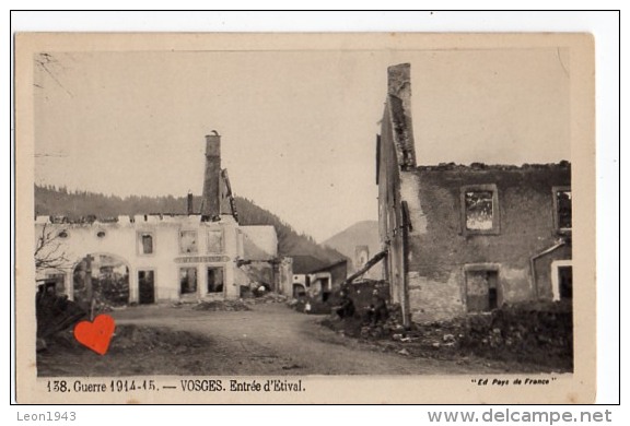 25922-LE-88-Guerre 1914-15-VOSGES-Entrée D'Etival - Etival Clairefontaine