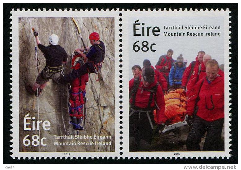 IRLANDE 2015 - Escalade, Sauvetage En Montaigne - 2v Neuf // Mnh - Unused Stamps