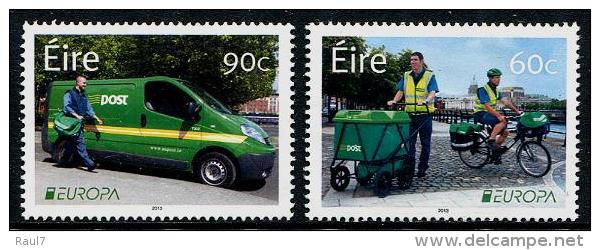 Irlande - 2013 - Vélos, Véhicules Postaux, Europa 2013 - 2val Neuf // Mnh - Unused Stamps