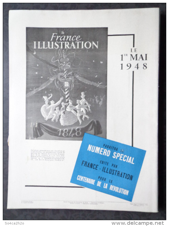 France Illustration N° 133 Du 17 Avril 1948  Paul G. HOFFMAN L'homme Qui Va Mettre En Oeuvre Le Plan Marshall - L'Illustration