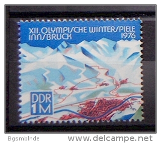 DDR 2105 ** Olympische Winterspiele INSBRUCK - Ansicht Von Insbruck - Neufs