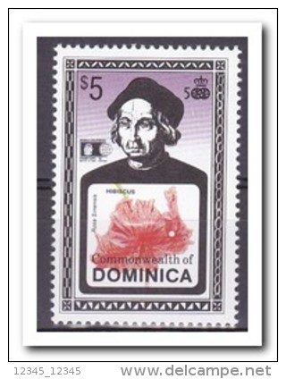 Dominica 1992, Postfris MNH, Flowers - Dominica (1978-...)