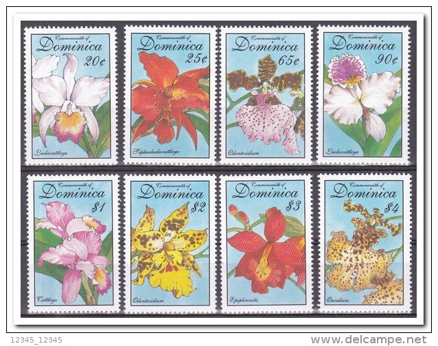 Dominica 1994, Postfris MNH, Flowers, Orchids - Dominica (1978-...)