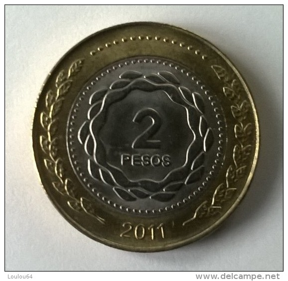 ARGENTINE -  2 Pesos 2011 - Superbe +++  - - Argentine