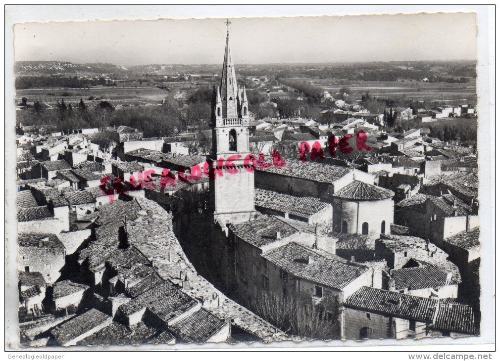 13 - PELISSANNE - L' EGLISE   VUE AERIENNE - Pelissanne