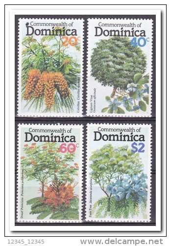 Dominica 1979, Postfris MNH, Trees - Dominica (1978-...)